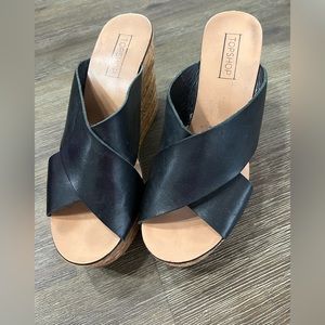 Top Shop slightly worn platform sandals